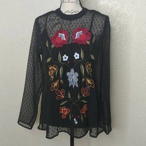 Philosophy Republic Clothing Floral Top and Tank Size XS